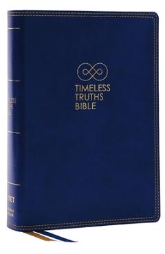 Poza produsului Timeless Truths Bible: One Faith. Handed Down. for All the Saints. (Net, Blue Leathersoft, Comfort Print) - Matthew Z. Capps