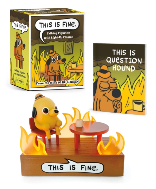 This Is Fine Talking Figurine: With Light and Sound! - Kc Green