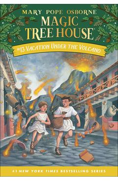 Coperta cărții 'Vacation Under the Volcano - Mary Pope Osborne'