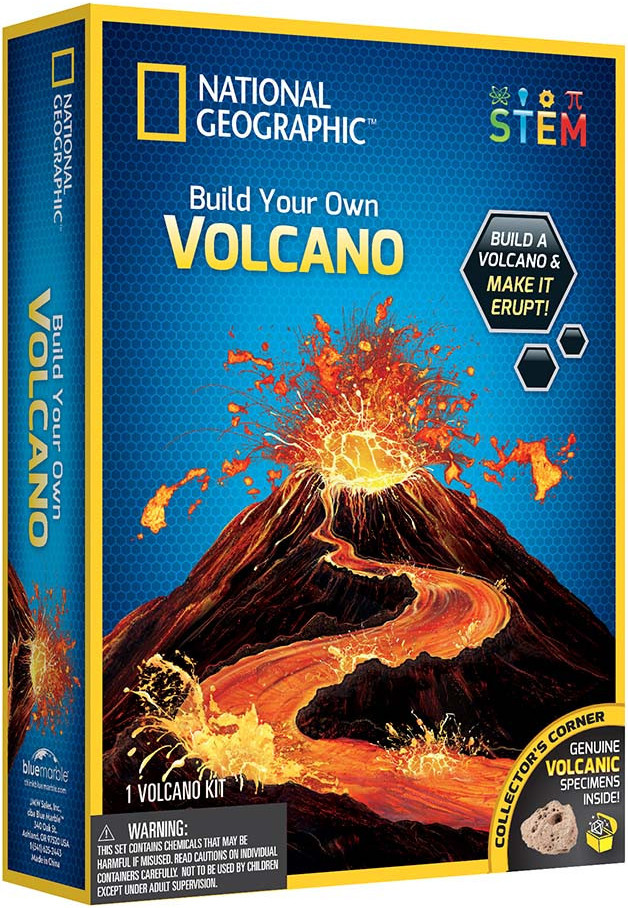 Construieste un vulcan. Kit educativ STEM