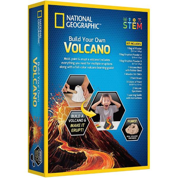 Construieste un vulcan. Kit educativ STEM