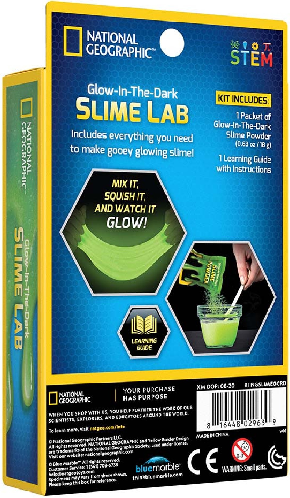 Invata sa faci propriul Slime. Mini Kit Educativ STEM