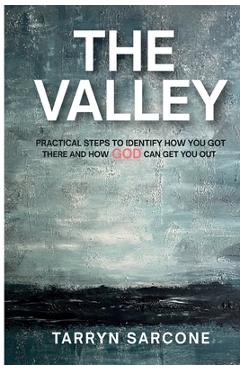 Coperta cărții 'The Valley: Practical Steps to Identify How You Got There and How God Can Get You Out - Tarryn Sarcone'