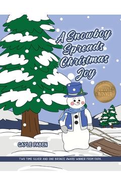 Poza produsului A Snowboy Spreads Christmas Joy - Gayle Paben