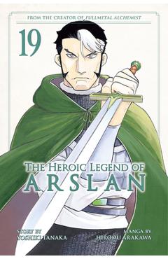 Coperta cărții 'The Heroic Legend of Arslan 19 - Yoshiki Tanaka'