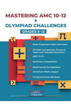 Poza produsului Mastering AMC 10-12 & Olympiad Challenges: Grades 8-12 - American Math Academy