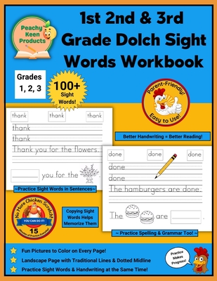 1st 2nd 3rd Grade Dolch Sight Words Workbook: Over 100 1st 2nd 3rd Grade Dolch Sight Words Handwriting Practice Pages - Karen Shepherd M. A.