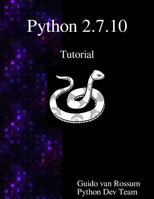 Coperta cărții 'Python 2.7.10 Tutorial: An Introduction to Python - Python Development Team'