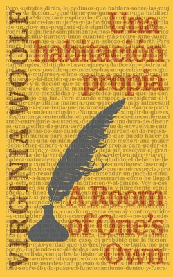Coperta cărții 'Una habitación propia - A Room of One's Own - Virginia Woolf'