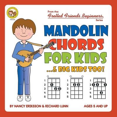 Coperta cărții 'Mandolin Chords for Kids...& Big Kids Too! - Nancy Eriksson'