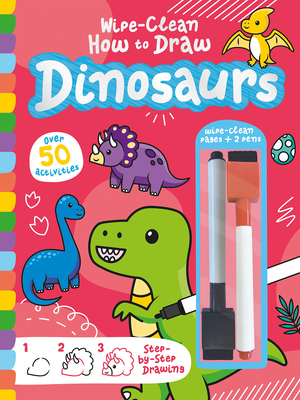 Wipe-Clean How to Draw Dinosaurs - Jenny Copper