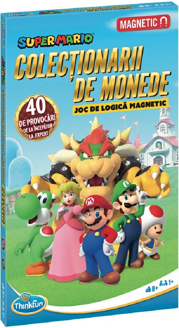 Joc: Super Mario. Colectionarii de monede