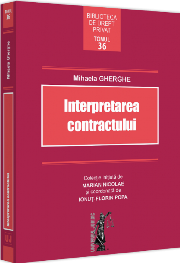 Interpretarea contractului - Mihaela Gherghe