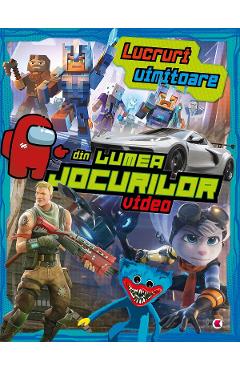 Coperta cărții 'Lucruri uimitoare din lumea jocurilor video'