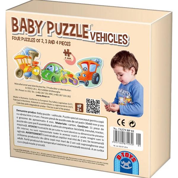 Baby Puzzle: Vehicles