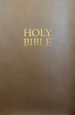 Poza produsului Kjver Gift and Award Holy Bible, Deluxe Edition, Coffee Ultrasoft: (King James Version Easy Read, Red Letter, Brown) - Whitaker House