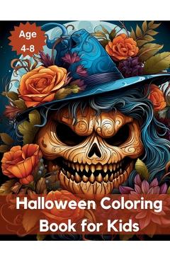 Coperta cărții 'Halloween Coloring Book for Kids - James Mwangi'