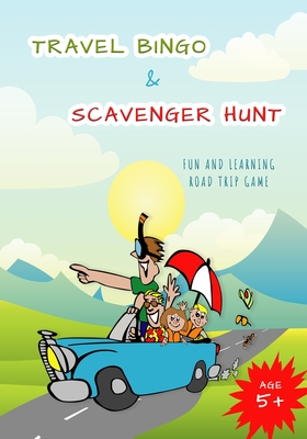 Travel Bingo and Scavenger Hunt: Road trip game - Olena Spektor