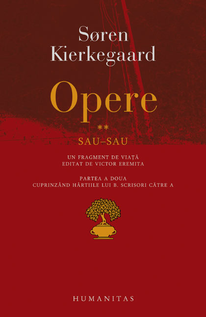 Coperta cărții 'Opere II vol. 2 - Soren Kierkegaard'