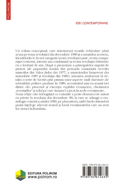 Decembrie 89. Deconstructia unei revolutii - Ruxandra Cesereanu