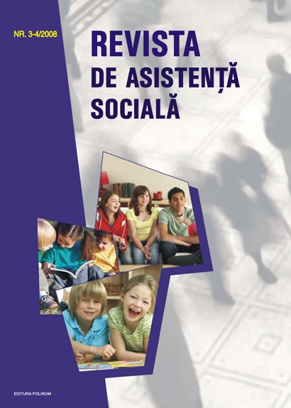 Coperta cărții 'Revista de asistenta sociala - Nr. 3-4/2008'