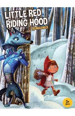 Coperta cărții 'Little Red Riding Hood Reimagined! - Jerry Popowich'