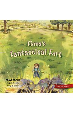 Coperta cărții 'Fina's Fantastical Fort - Julie Banderas'