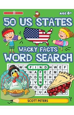 Poza produsului Wacky Facts Word Search: 50 US States - Scott Peters