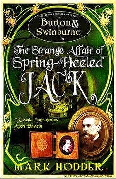 Coperta cărții 'Spring Heeled Jack - Mark Hodder'