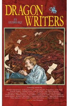 Coperta cărții 'Dragon Writers: An Anthology - Brandon Sanderson'