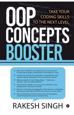 Coperta cărții 'OOP Concepts Booster: Take Your Coding Skills to the Next Level - Rakesh Singh'