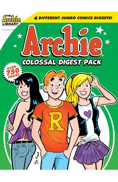 Coperta cărții 'Archie Colossal Digest Pack - Archie Superstars'