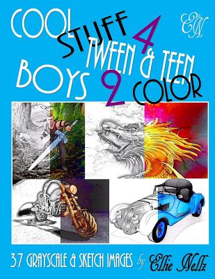 Cool Stuff 4 Tween & Teen Boys 2 Color - Ellie Nellz