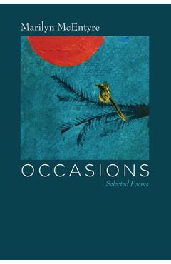Coperta cărții 'Occasions - Marilyn Mcentyre'