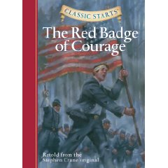 Coperta cărții 'Classic Starts - The Red Badge Of Courage'