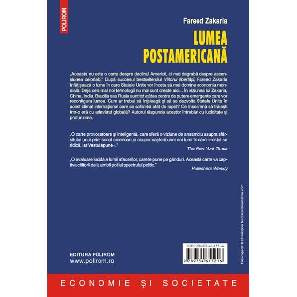 Lumea postamericana - Fareed Zakaria