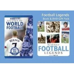 Coperta cărții 'Football Legends Book And Dvd Gift Pack'