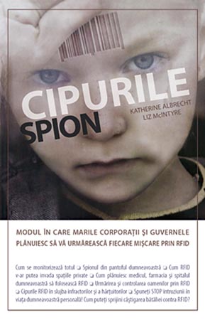 Coperta cărții 'Cipurile spion - Katherine Albrecht, Liz Mcintyre'