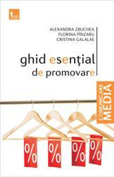 Coperta cărții 'Ghid esential de promovare - Alexandra Zbuchea'