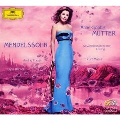 Cd Anne-Sophie Mutter - Mendelssohn