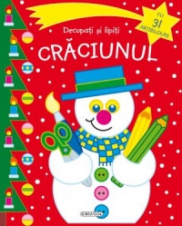 Coperta cărții 'Decupati Si Lipiti Craciunul - Rosu'