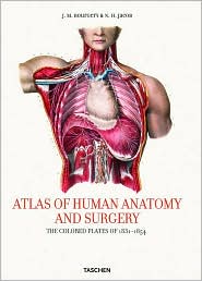 Coperta cărții 'Atlas Of Human Anatomy And Surgery - J.M. Bourgery'