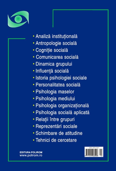 Coperta cărții 'Psihologia sociala nr. 23 2009 - Buletinul laboratorului'