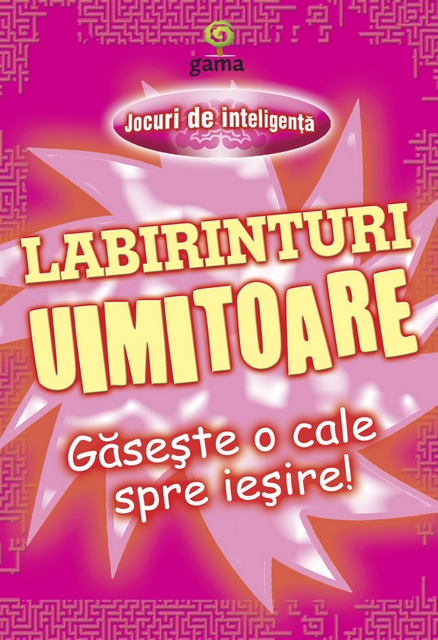 Coperta cărții 'Jocuri de inteligenta - Labirinturi uimitoare'