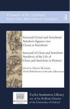 Coperta cărții 'Passional of Christ and Antichrist & Antithesis of the Life of Christ and Antichrist in Pictures: Passional Christi und'