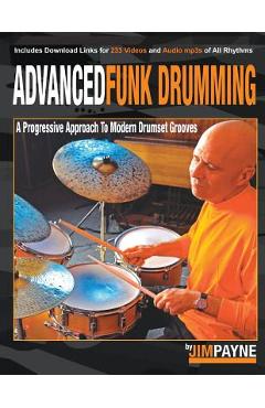 Coperta cărții 'Advanced Funk Drumming - Jim Payne'