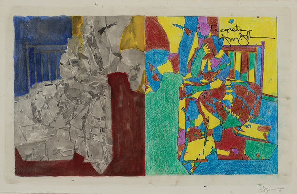 Coperta cărții 'Jasper Johns: Regrets - Jasper Johns'