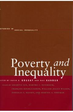 Coperta cărții 'Poverty and Inequality - David B. Grusky'