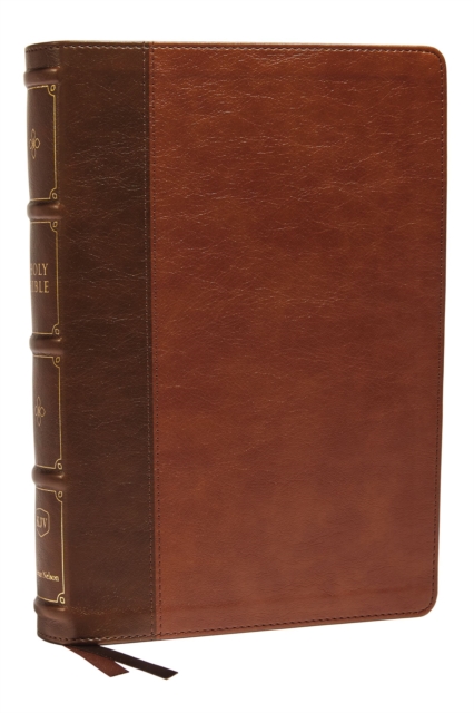 Kjv, Large Print Verse-By-Verse Reference Bible, MacLaren Series, Leathersoft, Brown, Comfort Print: Holy Bible, King James Version - Thomas Nelson