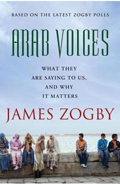 Coperta cărții 'Arab Voices - James Zogby'
